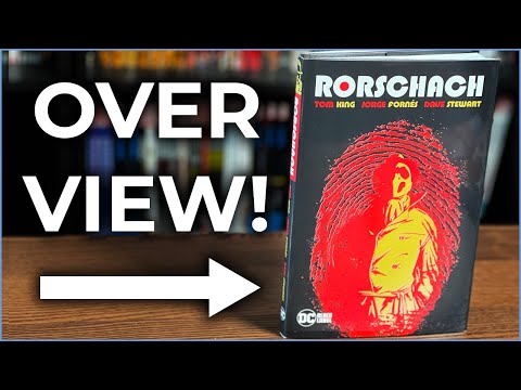 Rorschach by Tom King Hardcover Overview!