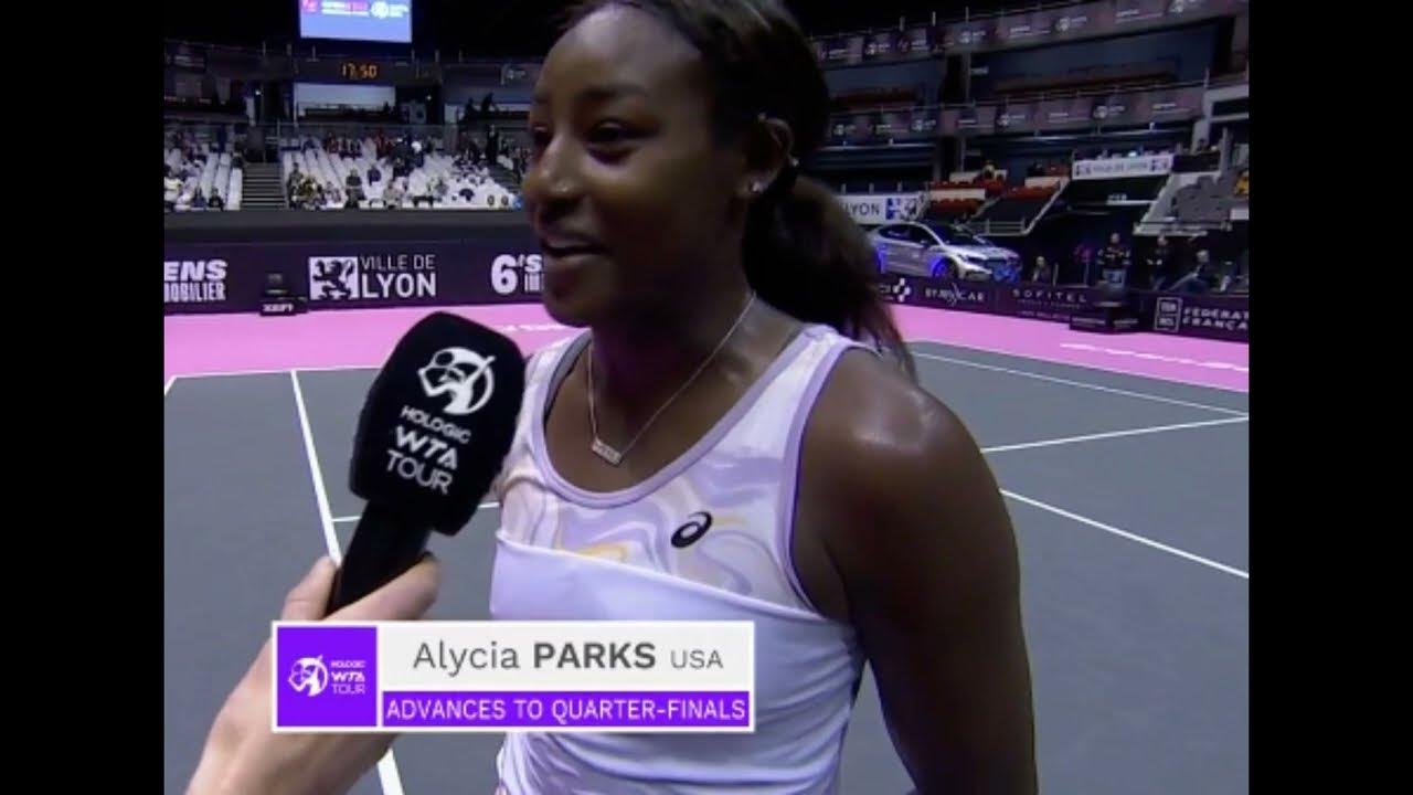 Alycia Parks advances to WTA Lyons Quarterfinal WTA 250 Tennis YouTube