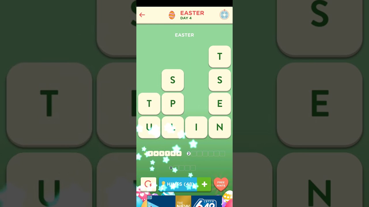 Wordbrain 2 Easter Event DAY 4 Answers [March 28 2023]