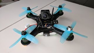 Mini 140 Quad Tuning Test Flight Raw DVR