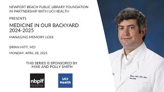 Medicine In Our Backyard: Managing Memory Loss