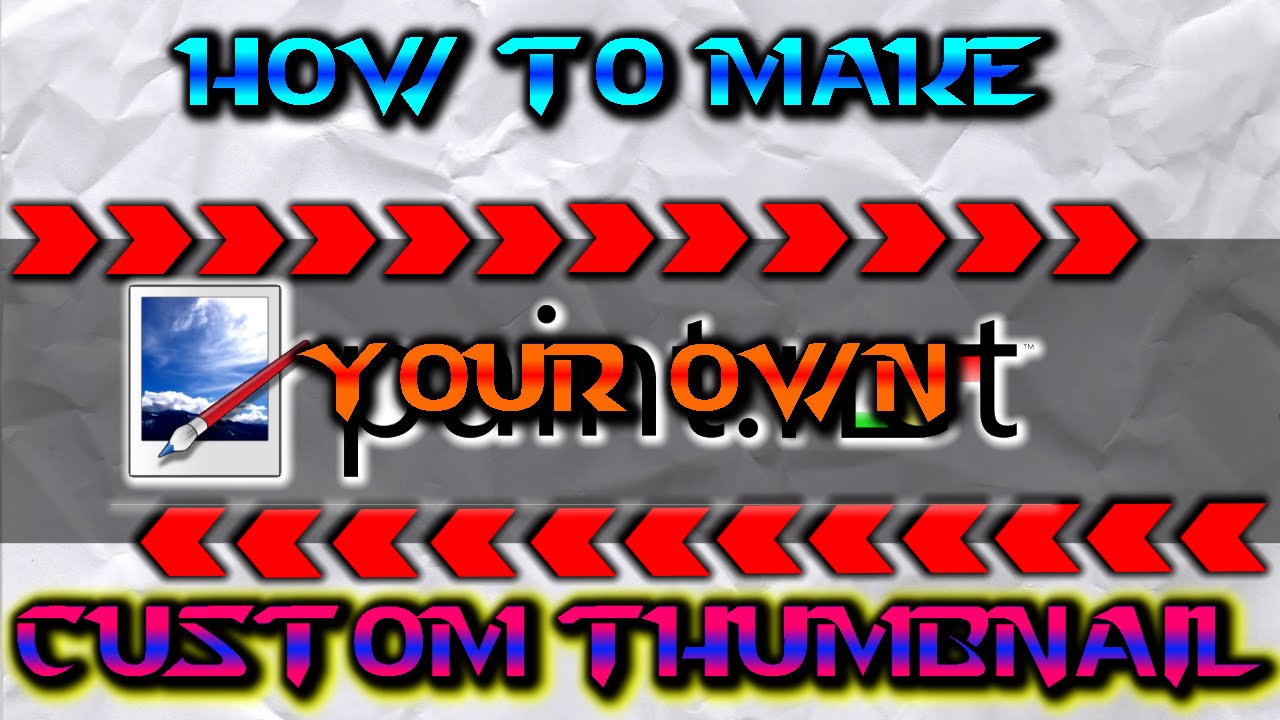 how to make a thumbnail for youtube with paint.net how to make a thumbnail for youtube with paint.net