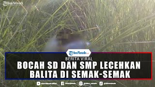 Viral Bocah SD dan SMP Lecehkan Balita Tiga Tahun di Semak-semak