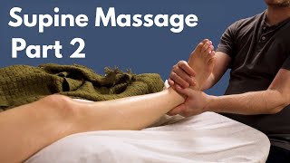 Massage for Ankle, Knee, Hip & Back Pain | Myofascial Release Massage Tutorial