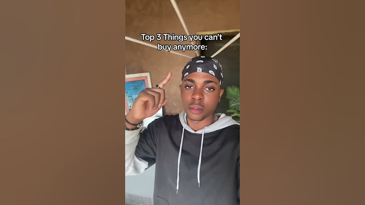 Top 3 Things You Can't Buy Anymore... @SpeedMcqueen_1 @SageGlory1