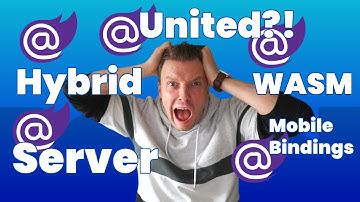 What’s the Buzz About Blazor WebAssembly, Server, Hybrid, United & Mobile Bindings?!