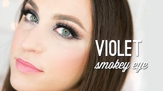 Violet Smokey Eye Tutorial