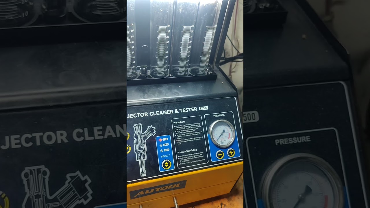 Audi Q3 fuel injector ultrasonic cleaning and testing 👍   ZeeshanAutos Electric & EV Car Maintenance