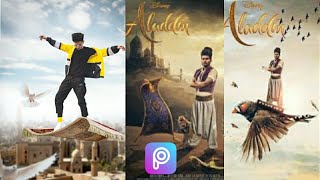 PicsArt  ALLADIN'S FLYING CARPET PHOTO EDITING CONCEPT | IN SIMPLE STEPS | screenshot 5