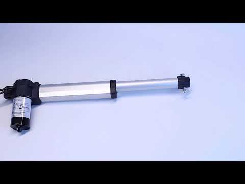 Лінійний актуатор на 24V AOKE AK-MP125-150 (1000 N, хід штоку 150 мм), видео 1