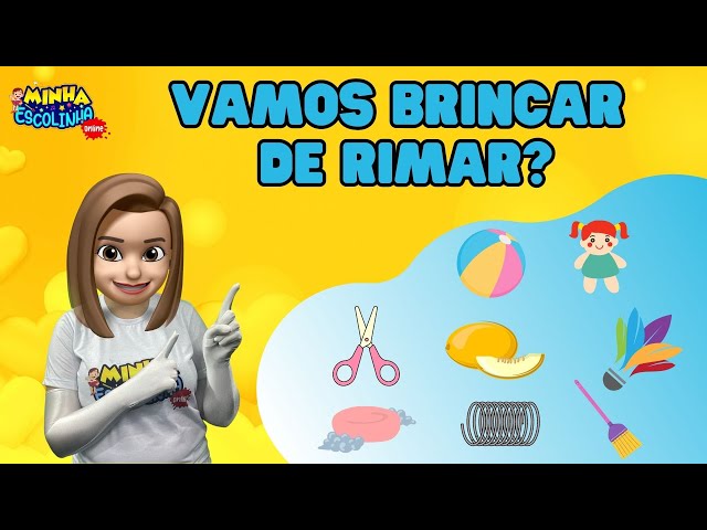 Vamos Brincar de Rimar G4 - Educação Infantil - Videos Educativos - Atividades para Crianças