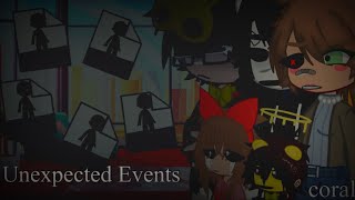 Unexpected Events // Ft. Pr. Afton Family, C.B, Ennard // MM (?) // FNaF // My AU // coral