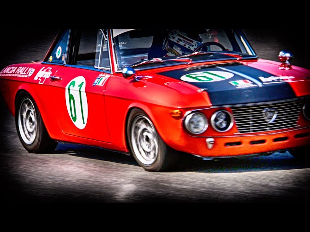 Lancia Fulvia ランチア フルビア 1.3HF 🔥 旧車レーシング【Cars and