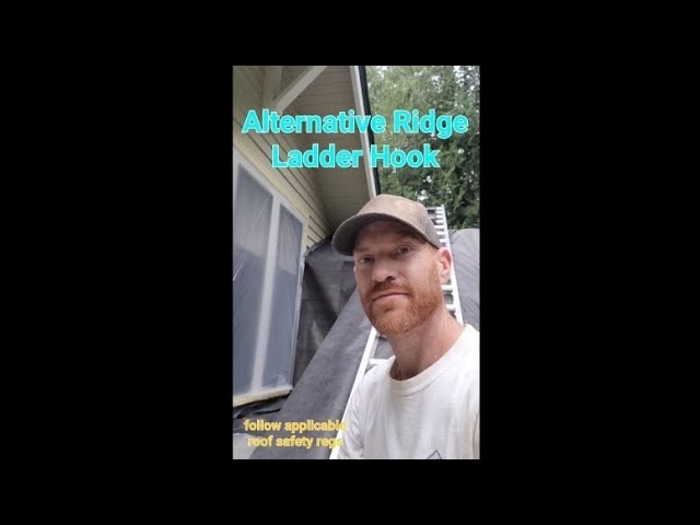 Ridge Hook Alternative for roof work house painting 