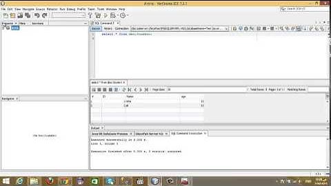 WebService with sql