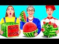 Me vs Grandma Cooking Challenge | Kitchen Gadgets and Parenting Hacks by RaPaPa Challenge