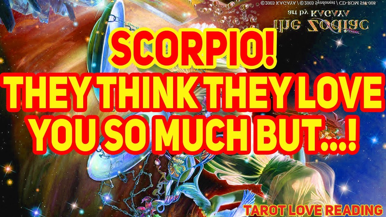 Scorpio Tarot LOVE Reading December 2021 They Think They Love You so Much But...!