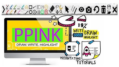 Write Draw and Annotate on screen with PPINK - A free Alternative to Epic Pen