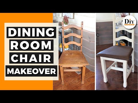 Vídeo: Chair Makeover Ideas