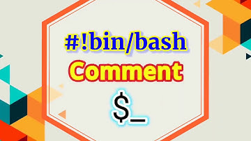 4. Comments in  Shell Script | Shell Scripting Tutorial for Beginners