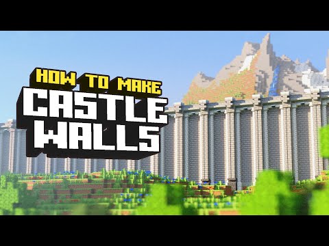 EASY Castle Walls with ONE command