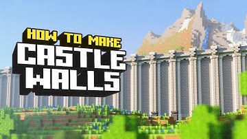 EASY Castle Walls with ONE command