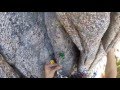 Trad Lead Rock Climbing HD GoPro Footage Uncut at Donner Summit, California.