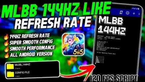 NEW !! ML 144Hz Super Smooth Lag Fix Files | Boost Fps + Ping Booster Script | Patch All Star