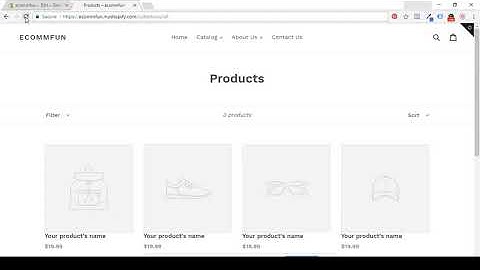 Shopify Tutorial - Creating Mega Dropdown Menu