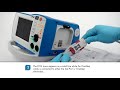 R series defibrillator testing with hands free therapy electrodes