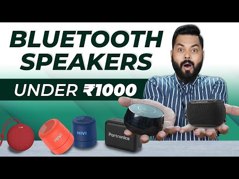 Top 5 Best Bluetooth Speakers Under ₹1000 ⚡ October