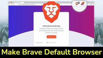 How To Make Brave Your Default Browser?