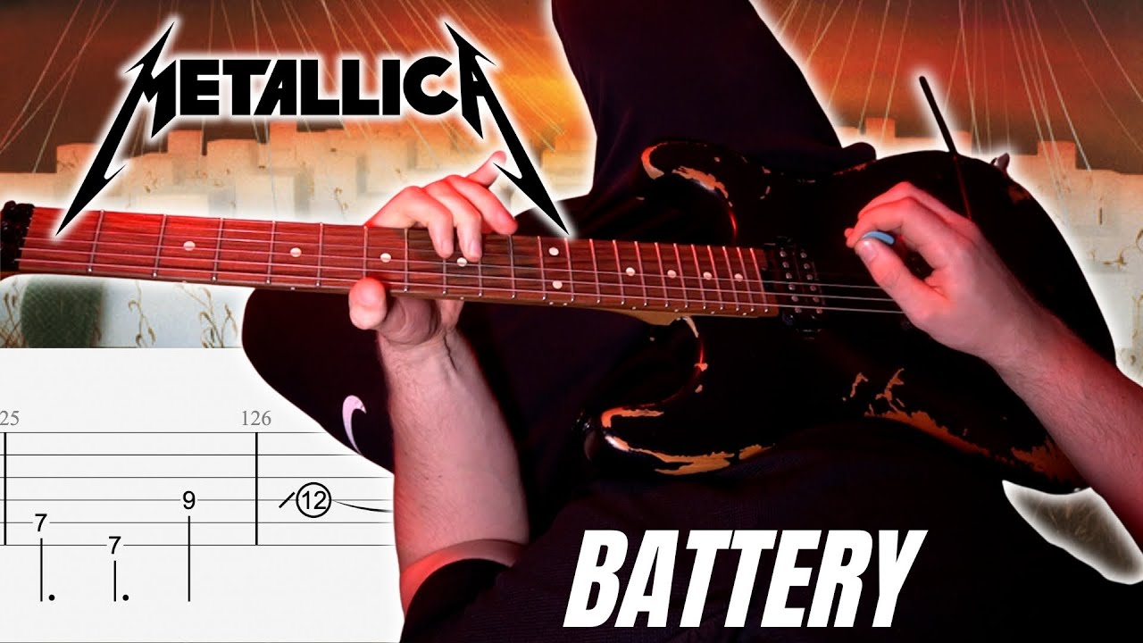 Metallica – Battery Full POV Guitar Cover | SCREEN TABS