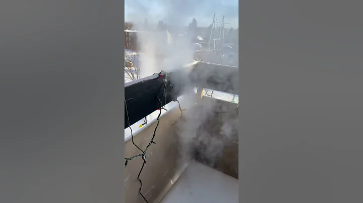 Hot Water Challenge | For adults only   #shorts  #challenge #freezingoutside #freezing #new