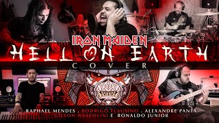 Video thumbnail of "Iron Maiden - HELL ON EARTH By Mendes, Flausino, Panta, Naspolini and Ronaldo Jr"