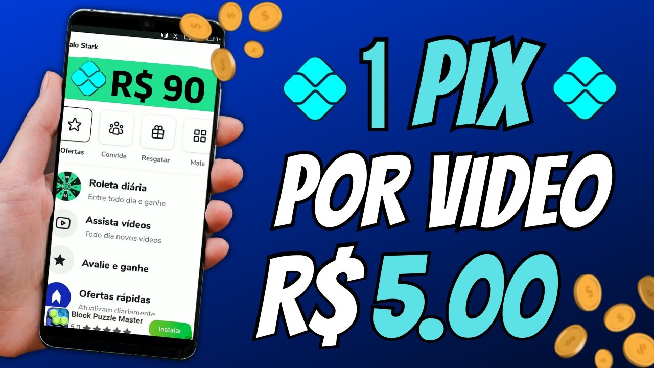 RECEBA 1 PIX POR VIDEO no NOVO APP de ASSISTIR VÍDEOS que GANHA DINHEIRO de VERDADE