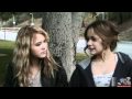 Taylor spreitler  cassi thomson interview on set of inspire magazine covershoot