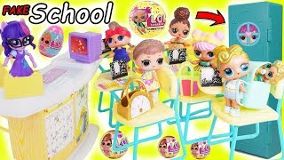 LOL Surprise Dolls School Dress Up Toy Video screenshot 5