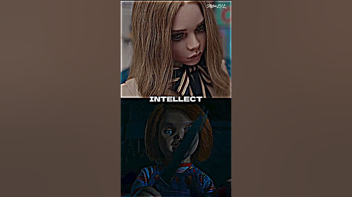 Megan (M3GAN) Vs. Chucky (Child's Play) | #m3gan #chucky