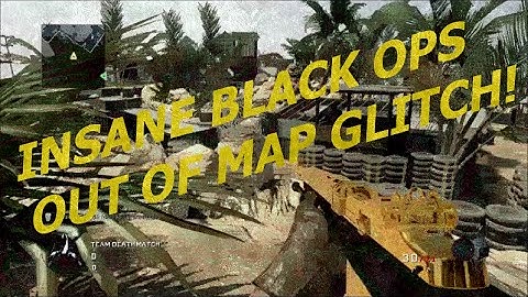 INSANE Black Ops Out Of Map Wall Breach! (Black Ops Multiplayer Glitch!) OUTSIDE Firing Range!(2016)