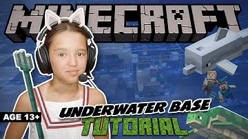 How to Make an Underwater Base - Minecraft Tutorial