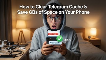 How to Clear Telegram Cache & Save GBs of Space on Your Phone(all chats safe!)
