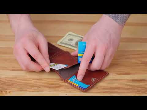 Компактний гаманець для чоловіків з натуральної глянсової шкіри Tony Perotti 20900_1 (3810 moro) Коричневий, видео 1