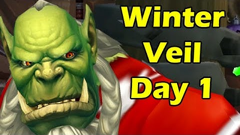Battle for Town Square: Winterveil Day 1 by Wowcrendor (WoW Machinima) | WoWcrendor