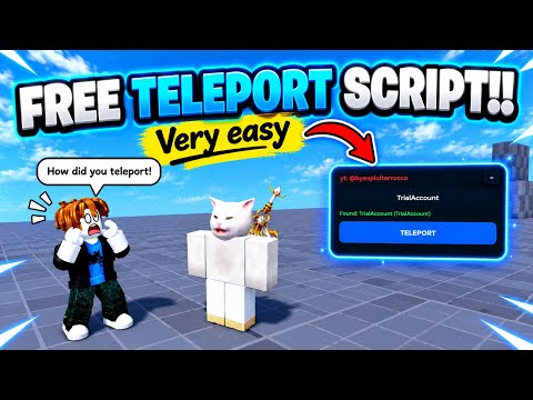 Roblox Teleport Script Pastebin mobile/pc