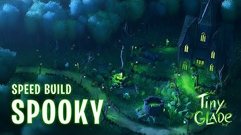 Spooky speed build in Tiny Glade