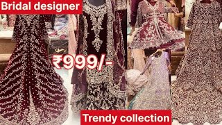 NAKHUDA MOHALLA 2024🛍️velvet gown,Tail gown,farshi,sharara,garara💕Ultimate premium collection😱