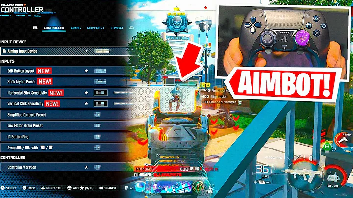 *NEW* BO7 Aim Assist Settings Make Controller Players Overpowered! 🎮 (Black Ops 7 Best Settings)