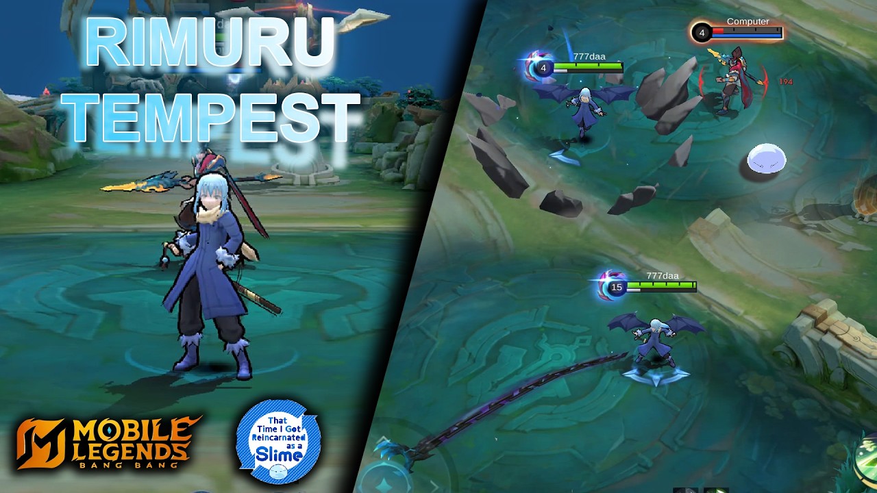 RIMURU TEMPEST | Argus Custom Skin Showcase | MLBB X TENSURA