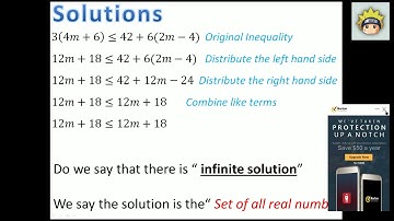 Lesson 5-35: Empty Set and All Real